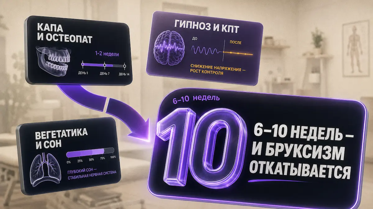 Бруксизм и вес — 4 уровня лечения и снятия напряжения челюсти