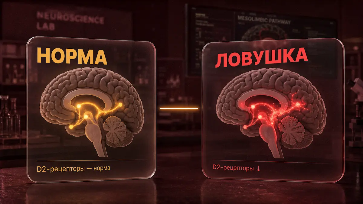 Дофаминовая ловушка — норма vs ловушка, kakpohudet.ru