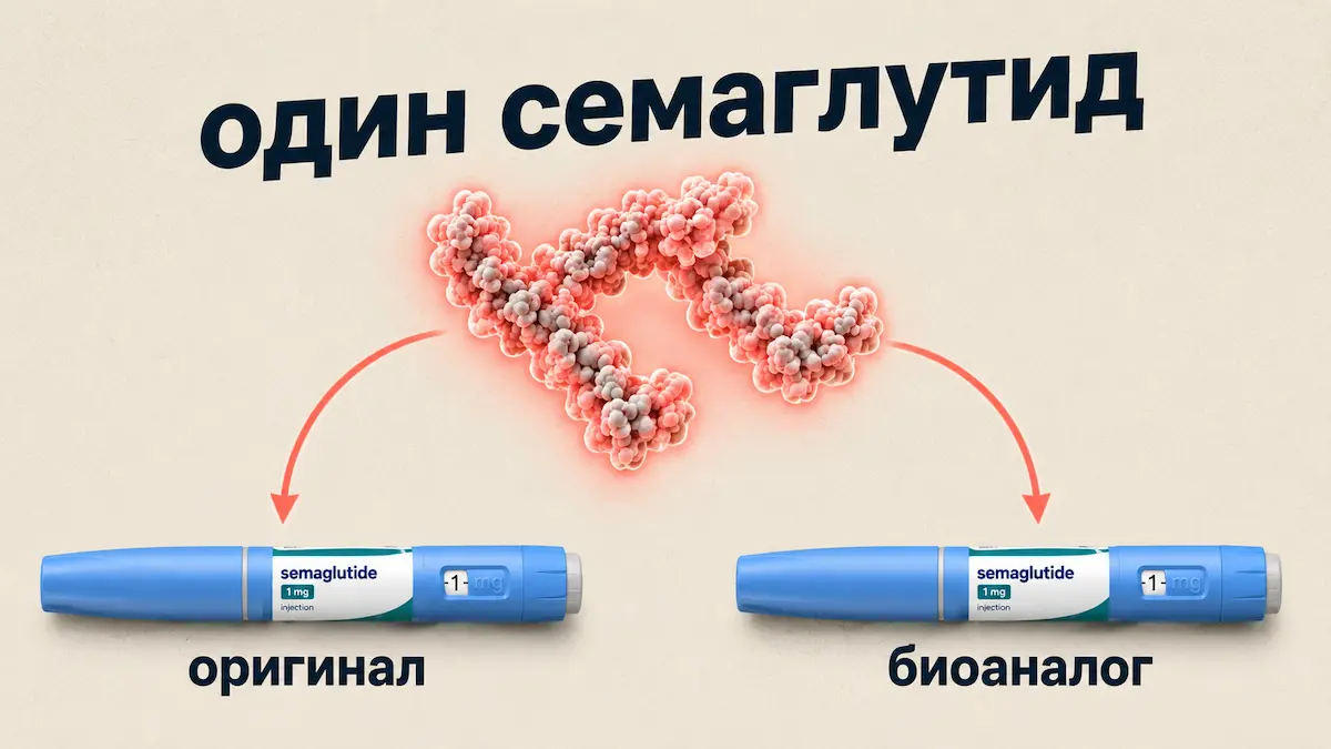 Семавик и Оземпик — одна молекула, два пути