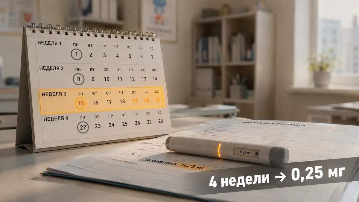 Семавик сколько кг в месяц — механизм титрации, kakpohudet.ru