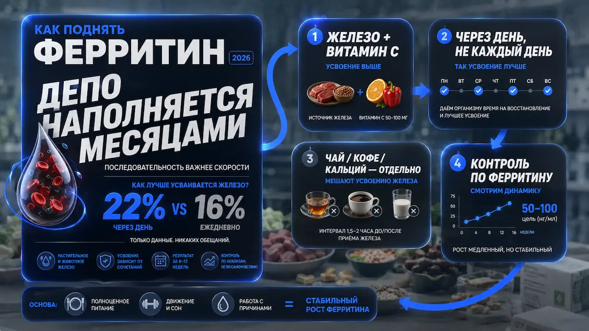 Как поднять ферритин — шаги, kakpohudet.ru