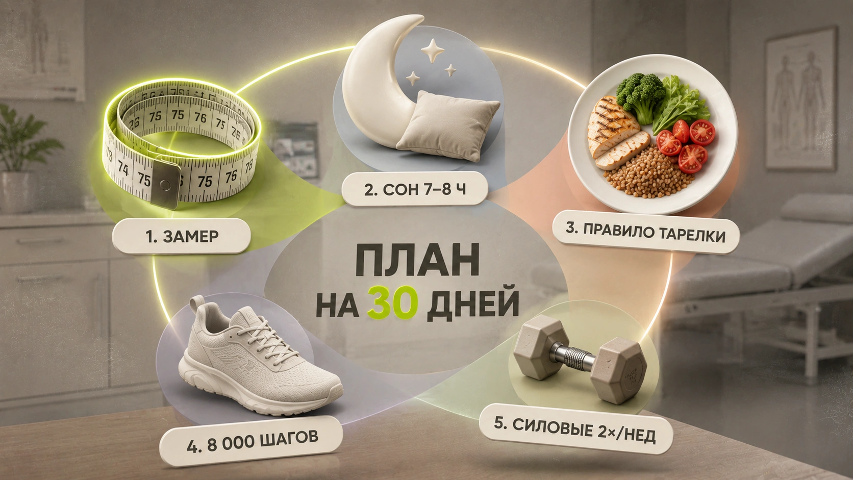 Как убрать живот — алгоритм действий