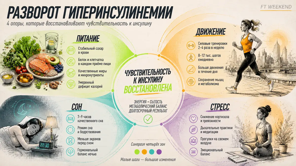 План действий при повышенном инсулине — kakpohudet.ru