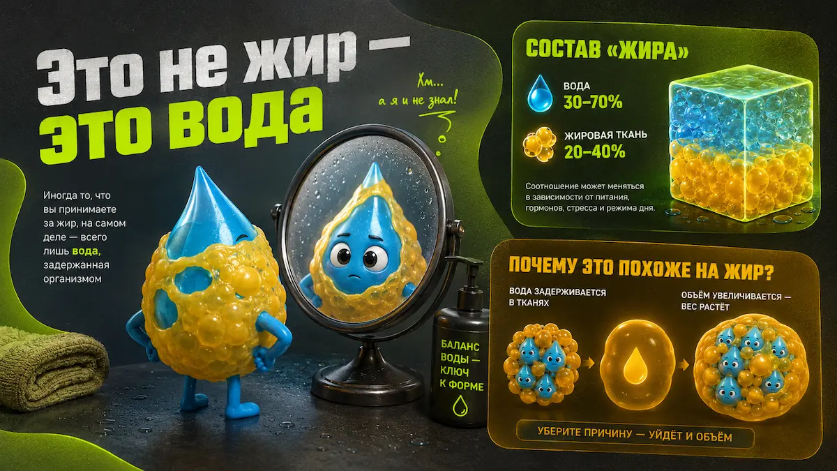Щитовидка и вес — отёк против жира, kakpohudet.ru