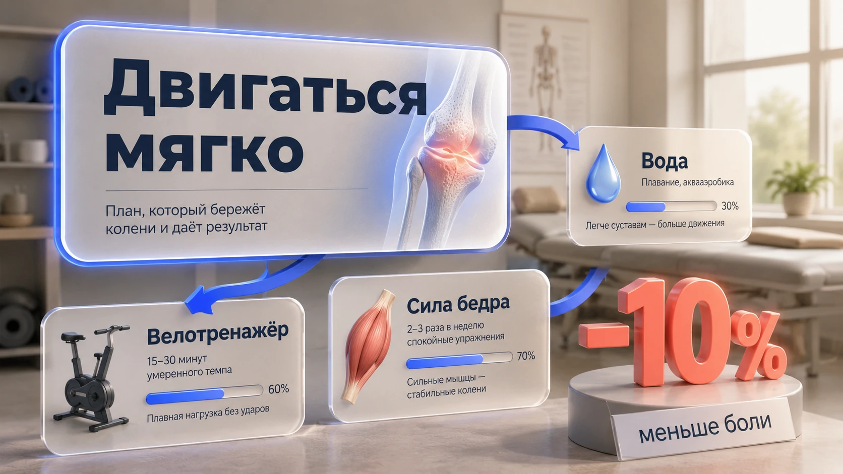 Болят колени лишний вес — инфографика безопасного движения, kakpohudet.ru