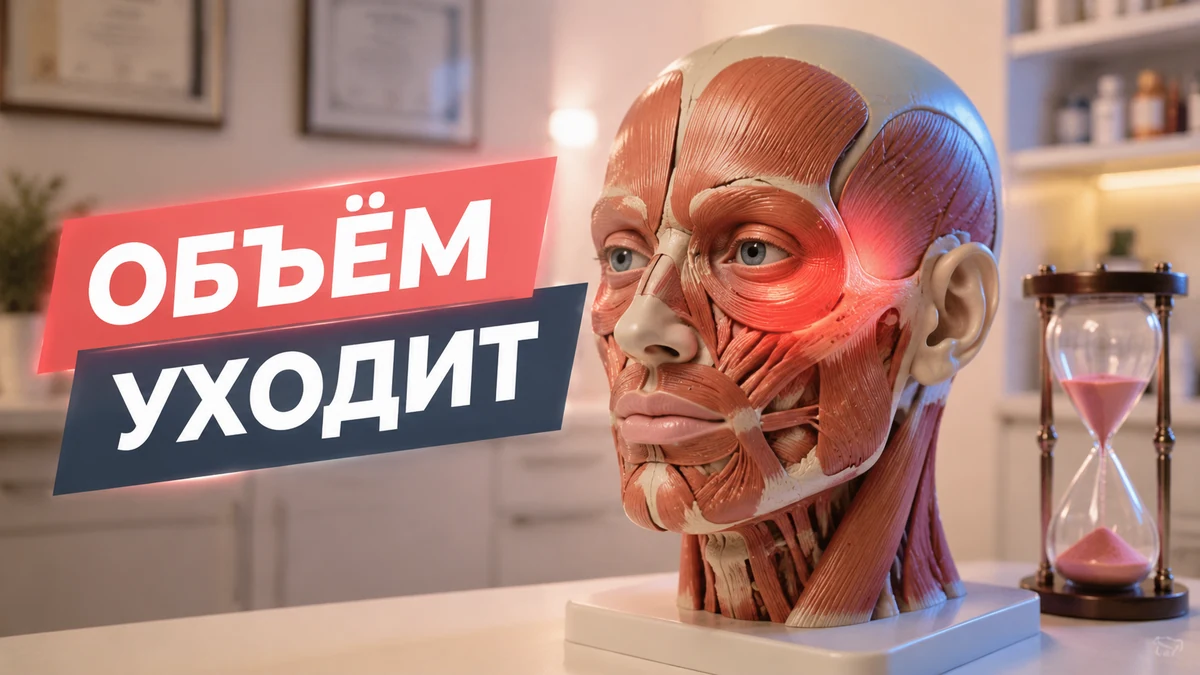 Оземпик фейс — механизм потери объёма лица, kakpohudet.ru