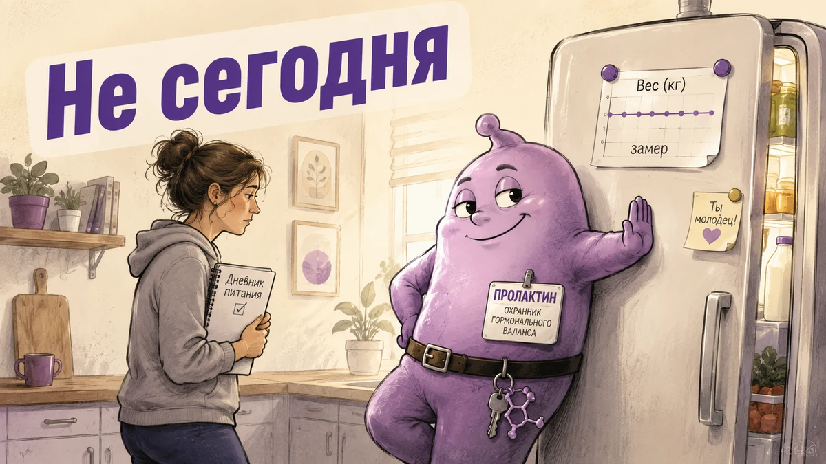 Повышен пролактин — иллюстрация, kakpohudet.ru