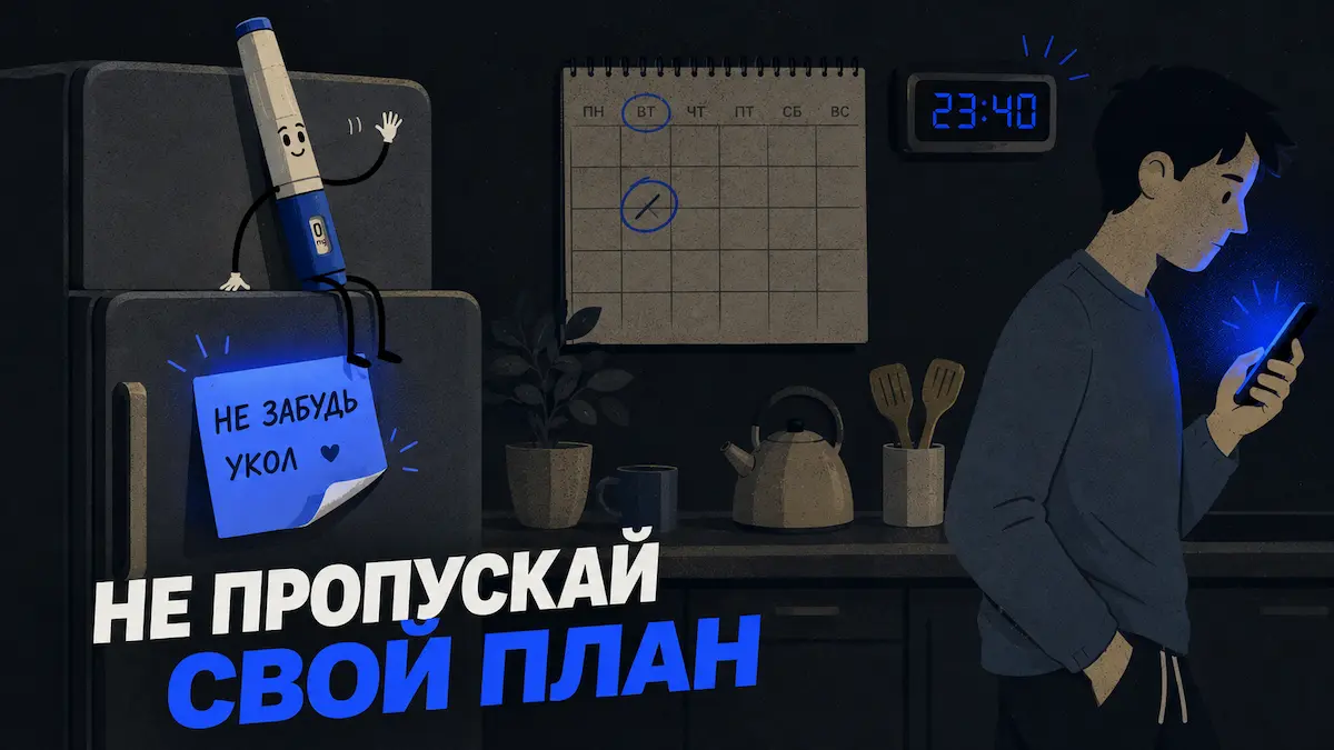 пропустил укол семавика — иллюстрация, kakpohudet.ru