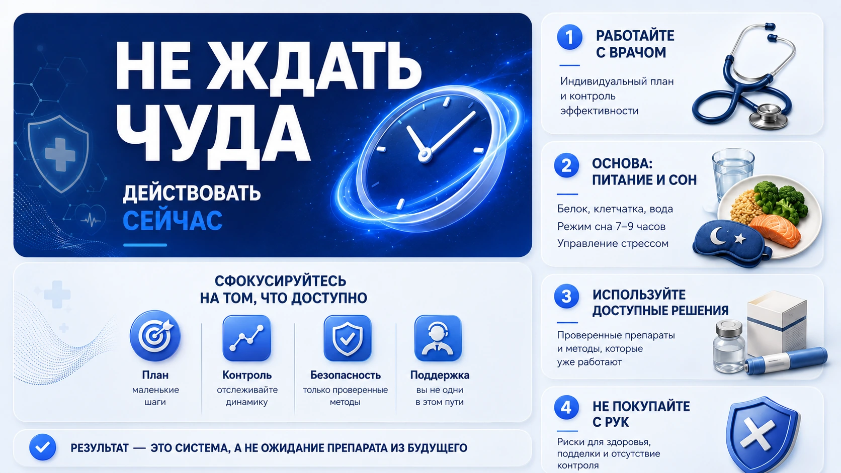 Что делать сейчас: шаги пациента до появления новых препаратов
