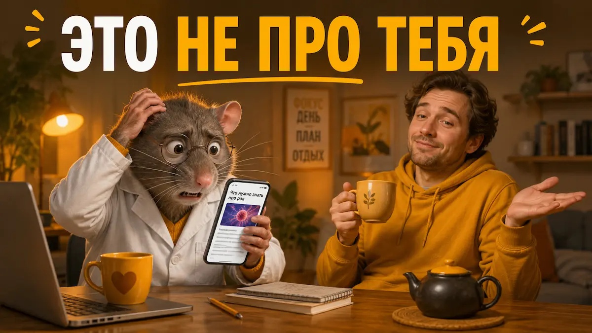 крыса и человек — разная биология щитовидки, с юмором