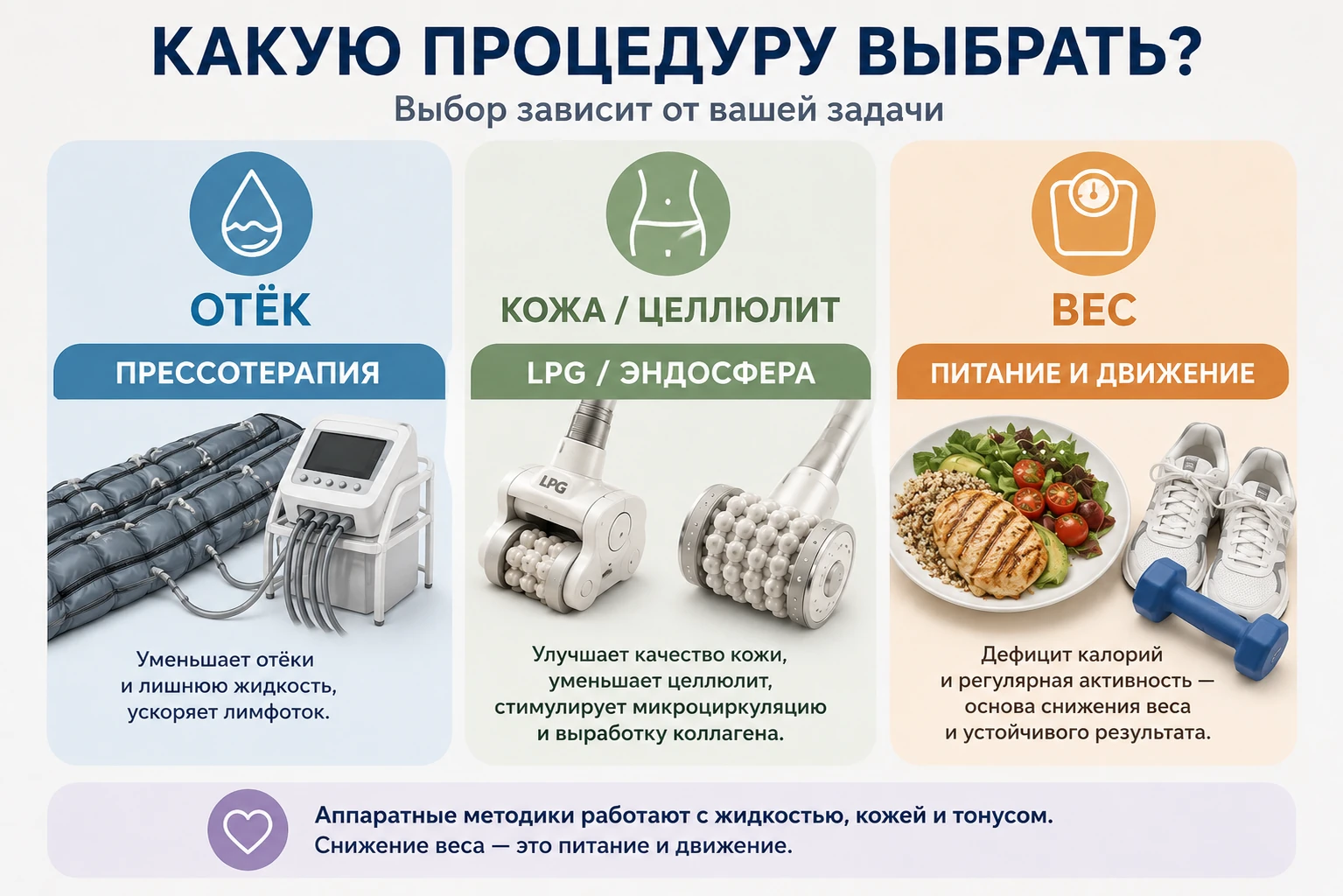 Схема выбора процедуры под задачу