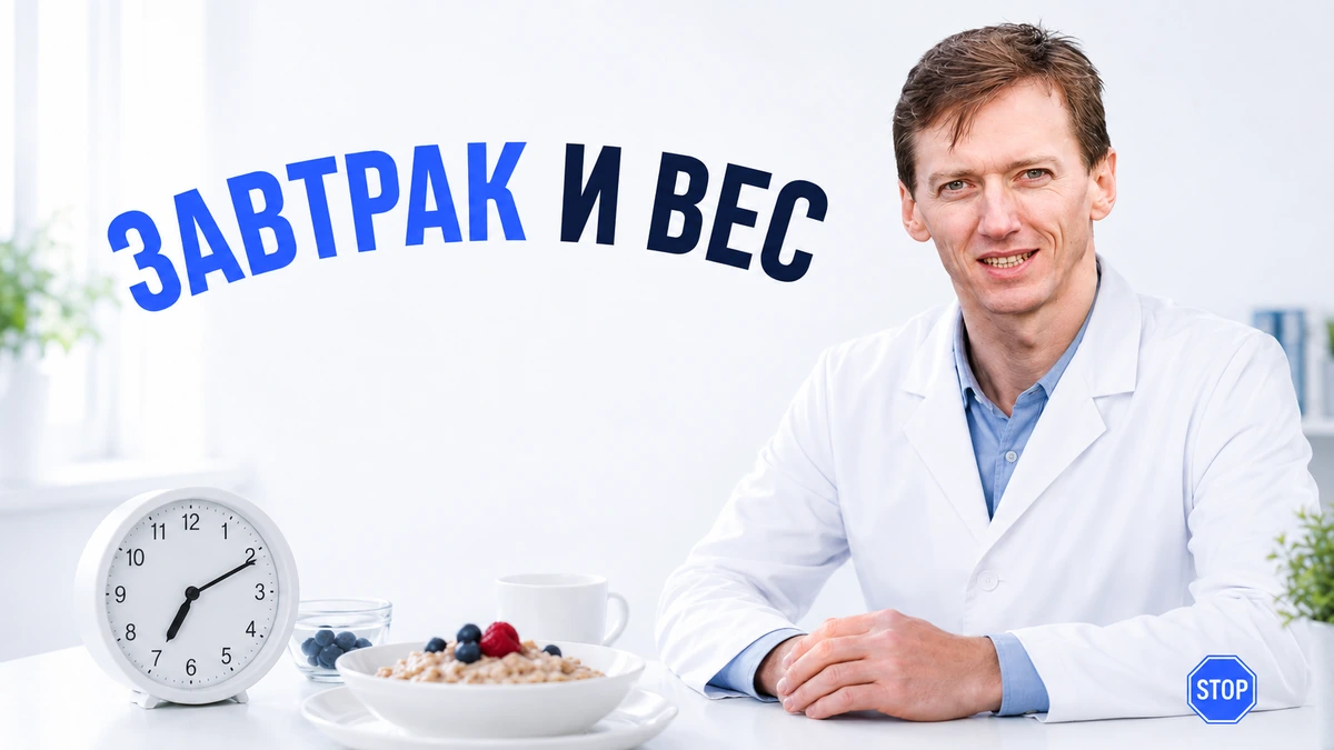 Нужно ли завтракать при похудении — объясняет врач Е. А. Афанасьев