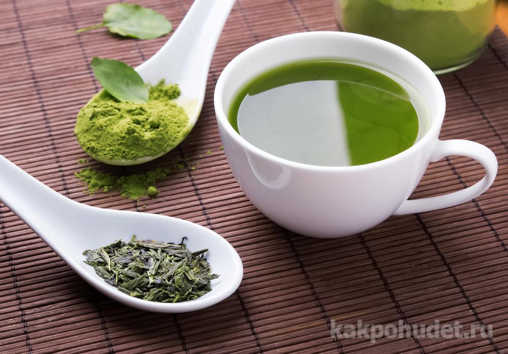 Снижение аппетита зеленый чай