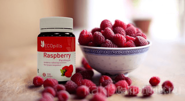 Eco Pills Raspberry для похудения - как принимать