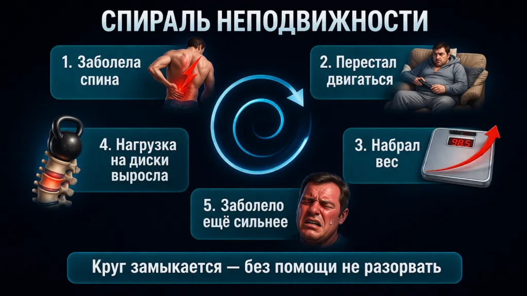 спираль неподвижности 