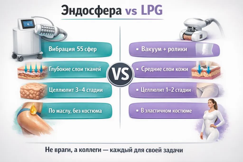 эндосфера против LPG